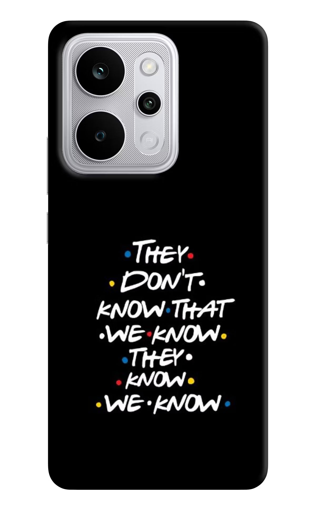 FRIENDS Dialogue Realme P4 Power 5G Back Cover