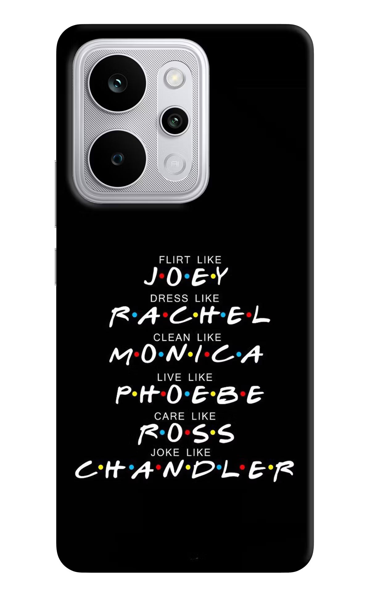 FRIENDS Character Realme P4 Power 5G Back Cover