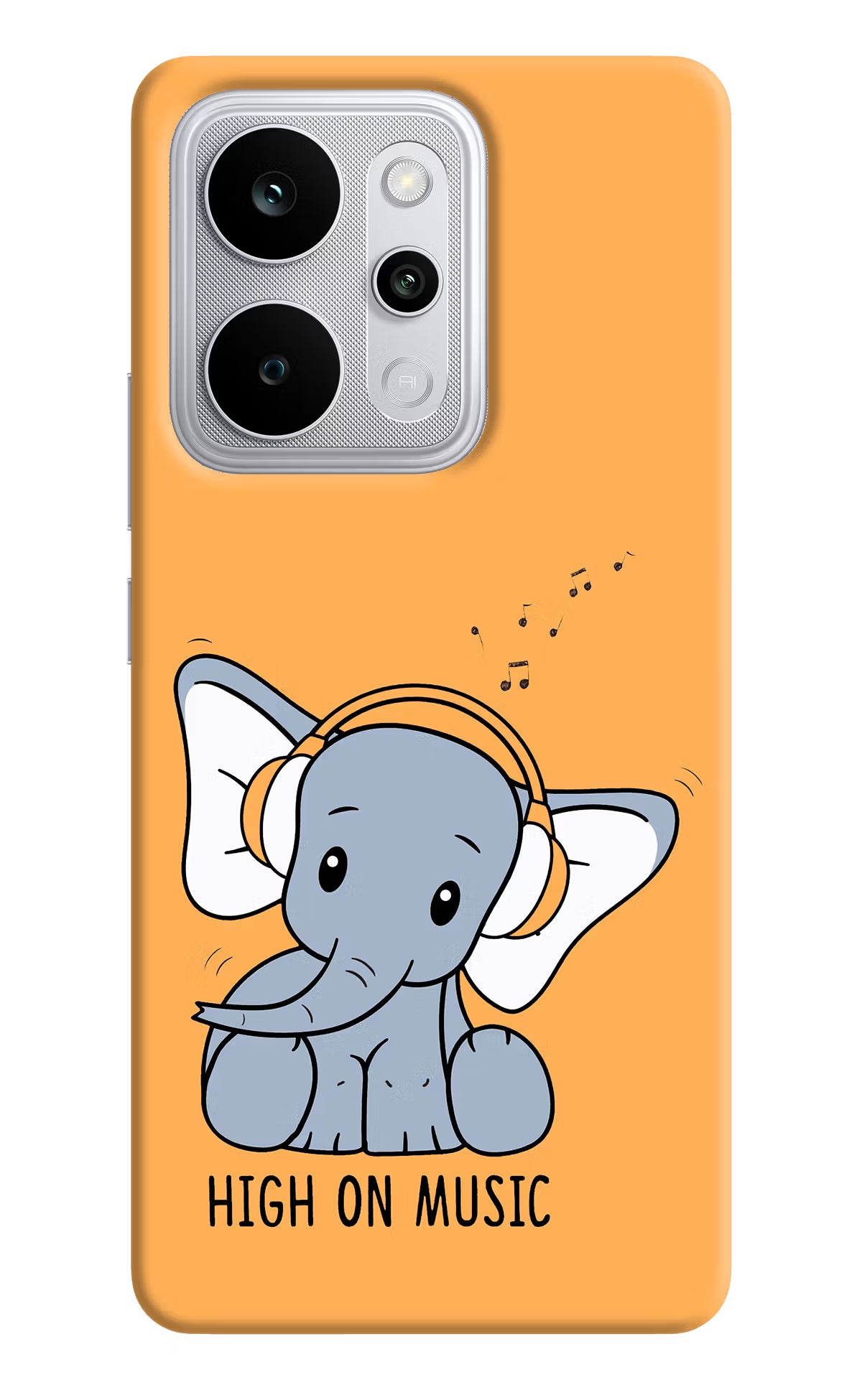 High On Music Realme P4 Power 5G Back Cover