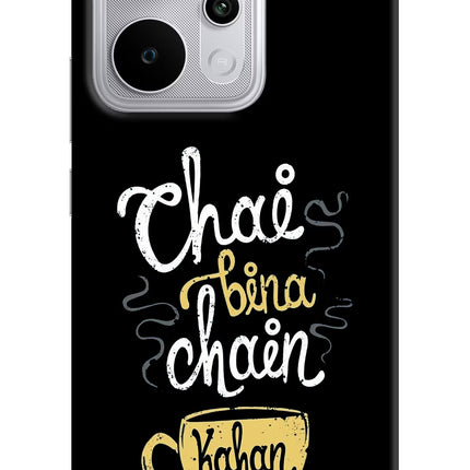 Chai Bina Chain Kaha Re Realme P4 Power 5G Hard Case Back Cover by Casekaro