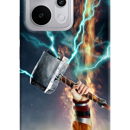 Thor Hammer Mjolnir Realme P4 Power 5G Hard Case Back Cover by Casekaro