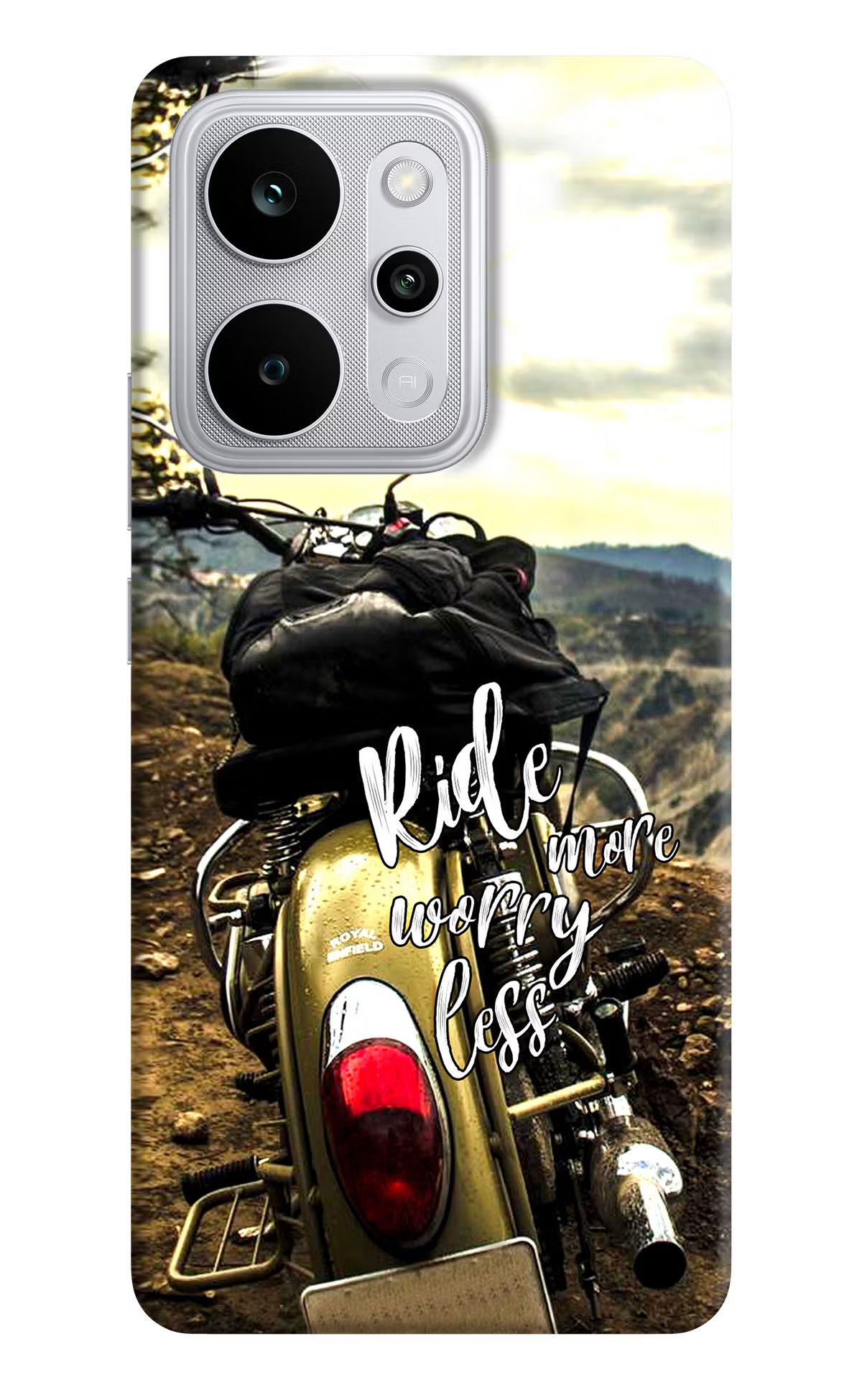 Ride More Worry Less Realme P4 Power 5G Back Cover