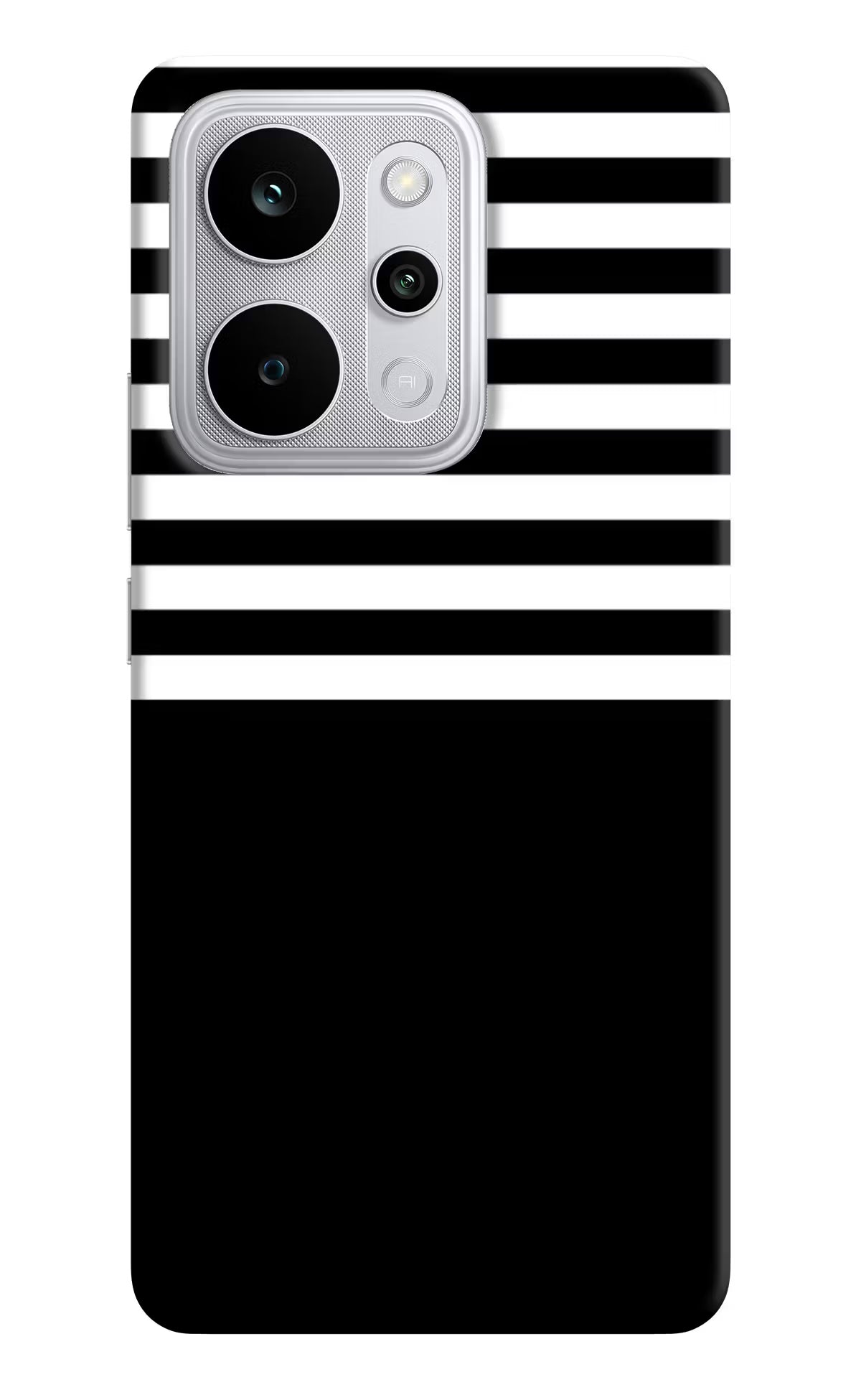 Black and White Print Realme P4 Power 5G Back Cover