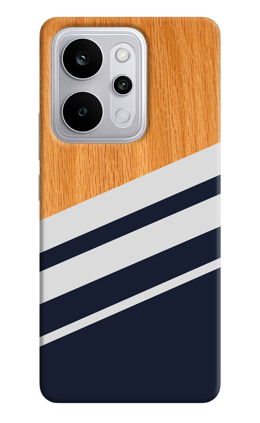 Blue and white wooden Realme P4 Power 5G Back Cover