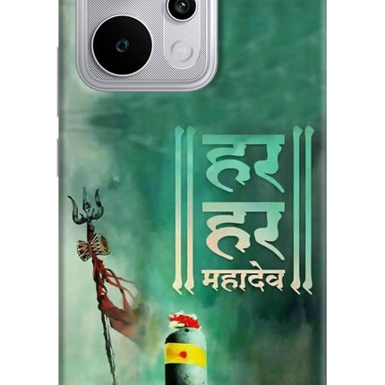 Har Har Mahadev Shivling Realme P4 Power 5G Hard Case Back Cover by Casekaro
