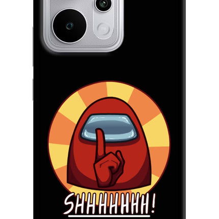 Among Us Shhh! Realme P4 Power 5G Hard Case Back Cover by Casekaro