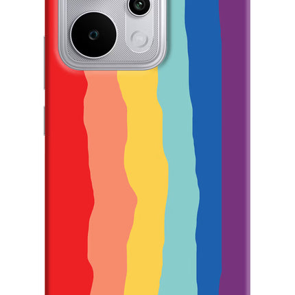 Rainbow Realme P4 Power 5G Hard Case Back Cover by Casekaro