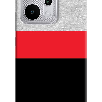 Tri Color Pattern Realme P4 Power 5G Hard Case Back Cover by Casekaro