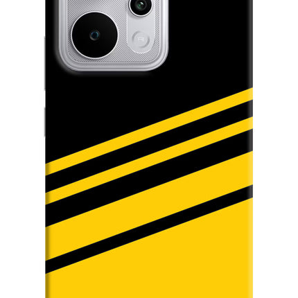 Yellow Shades Realme P4 Power 5G Hard Case Back Cover by Casekaro