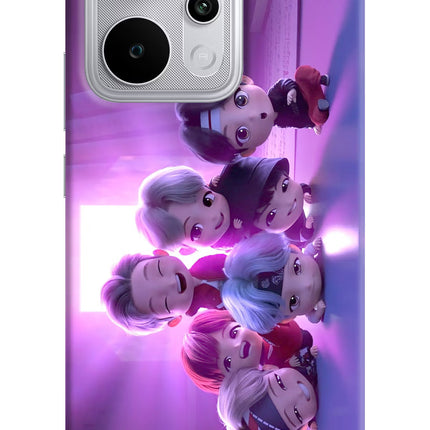 BTS Chibi Realme P4 Power 5G Hard Case Back Cover by Casekaro