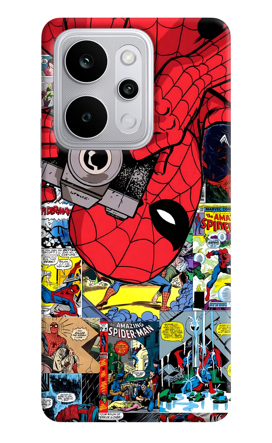 Spider Man Realme P4 Power 5G Back Cover, Hard case