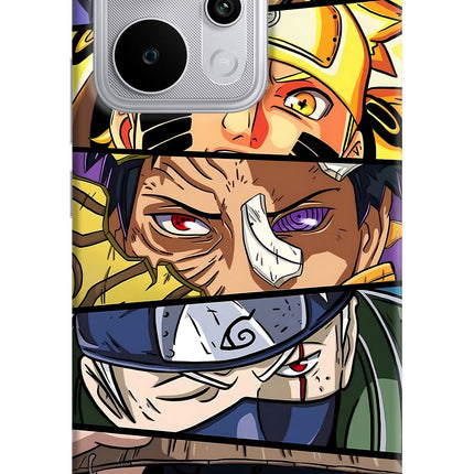 Naruto Character Realme P4 Power 5G Hard Case Back Cover by Casekaro