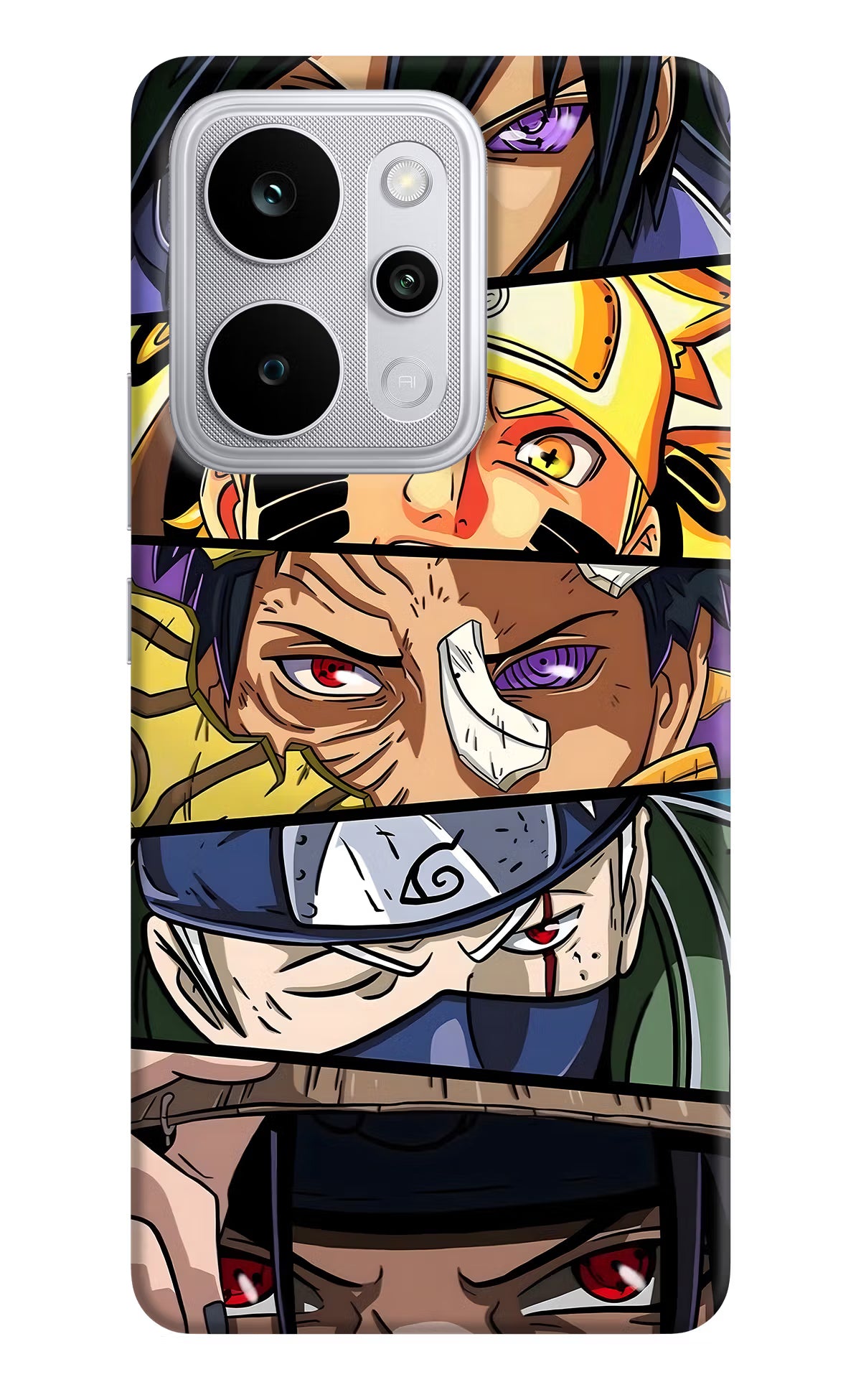 Naruto Character Realme P4 Power 5G Back Cover