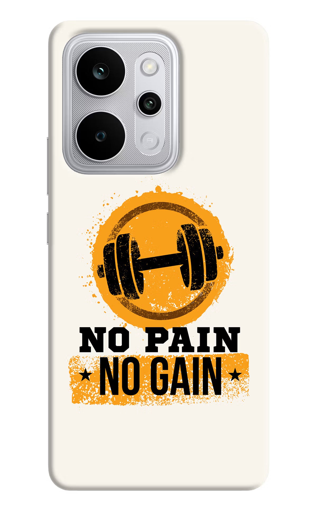 No Pain No Gain Realme P4 Power 5G Back Cover