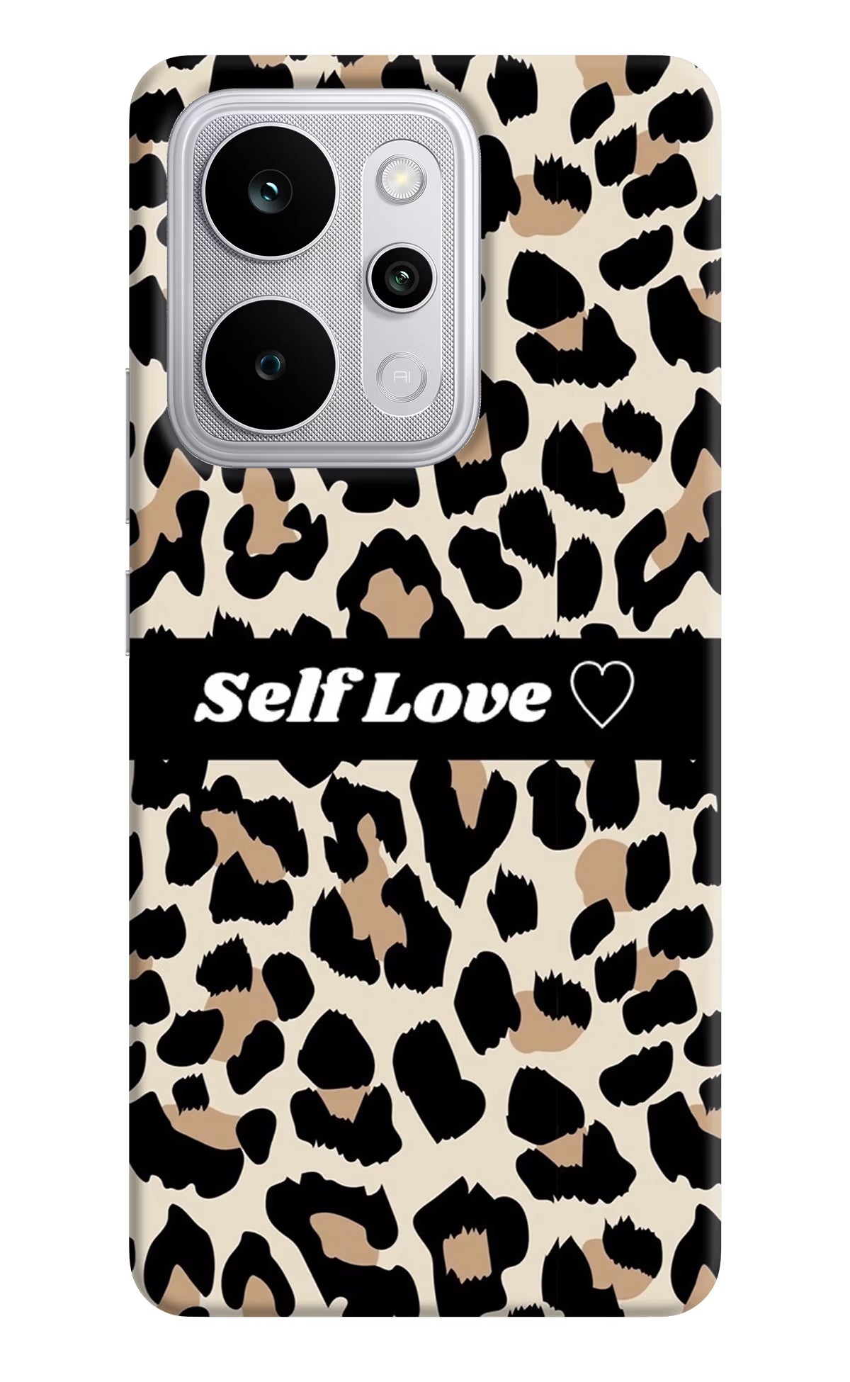 Leopard Print Self Love Realme P4 Power 5G Back Cover