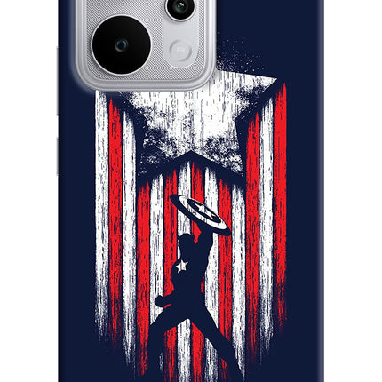 Captain America Marvel Art Realme P4 Power 5G Hard Case Back Cover by Casekaro