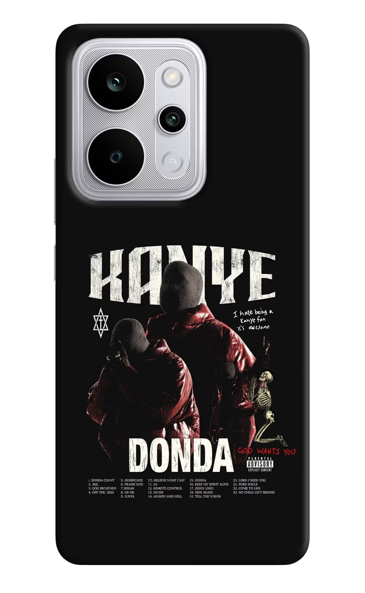 Donda Kanye West Realme P4 Power 5G Back Cover