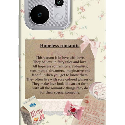 Hopeless Romantic Realme P4 Power 5G Hard Case Back Cover by Casekaro