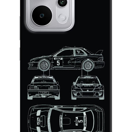 WRC'99 Realme P4 Power 5G Hard Case Back Cover by Casekaro