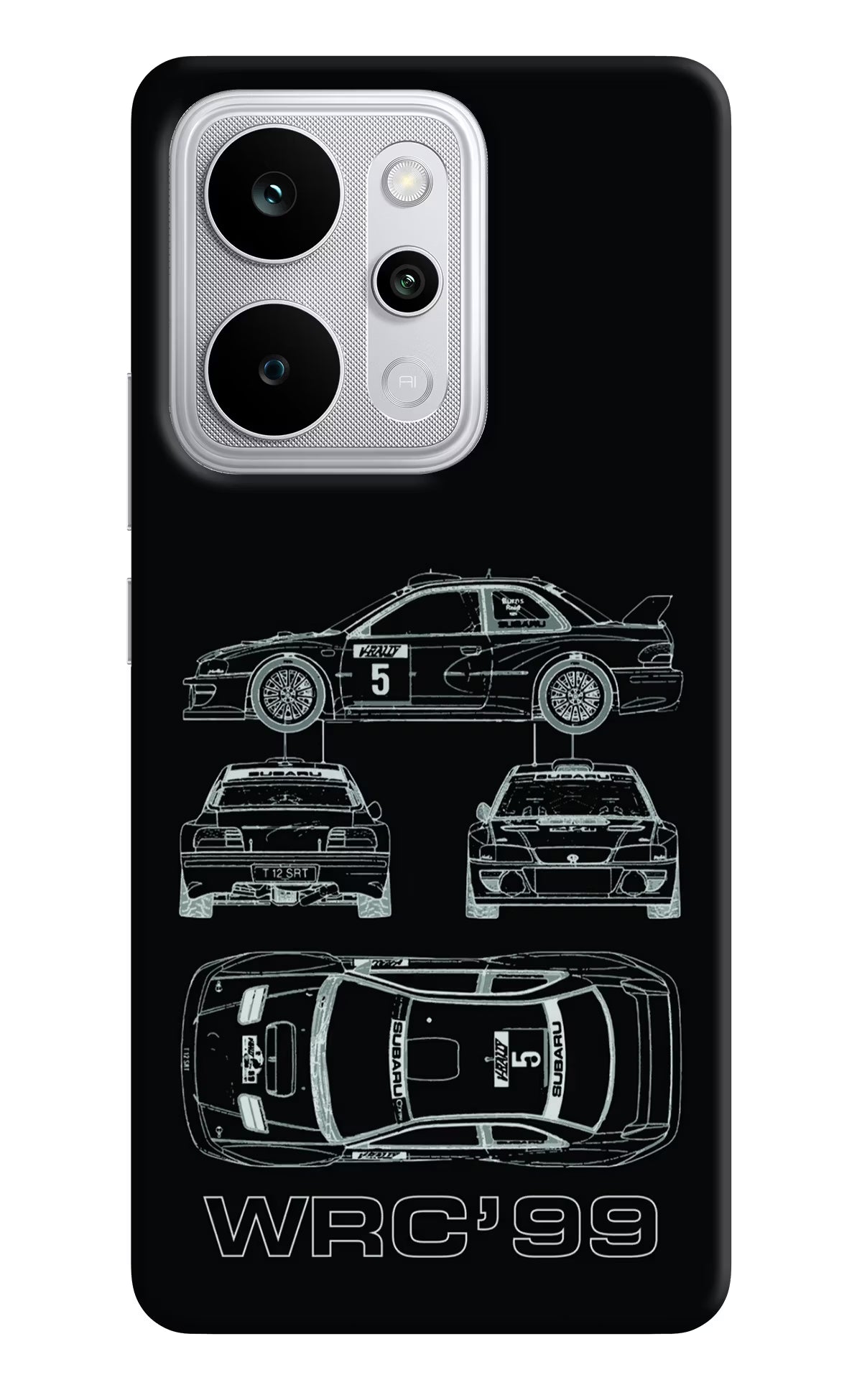 WRC'99 Realme P4 Power 5G Back Cover