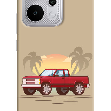 Desert Classic Drive Realme P4 Power 5G Hard Case Back Cover by Casekaro