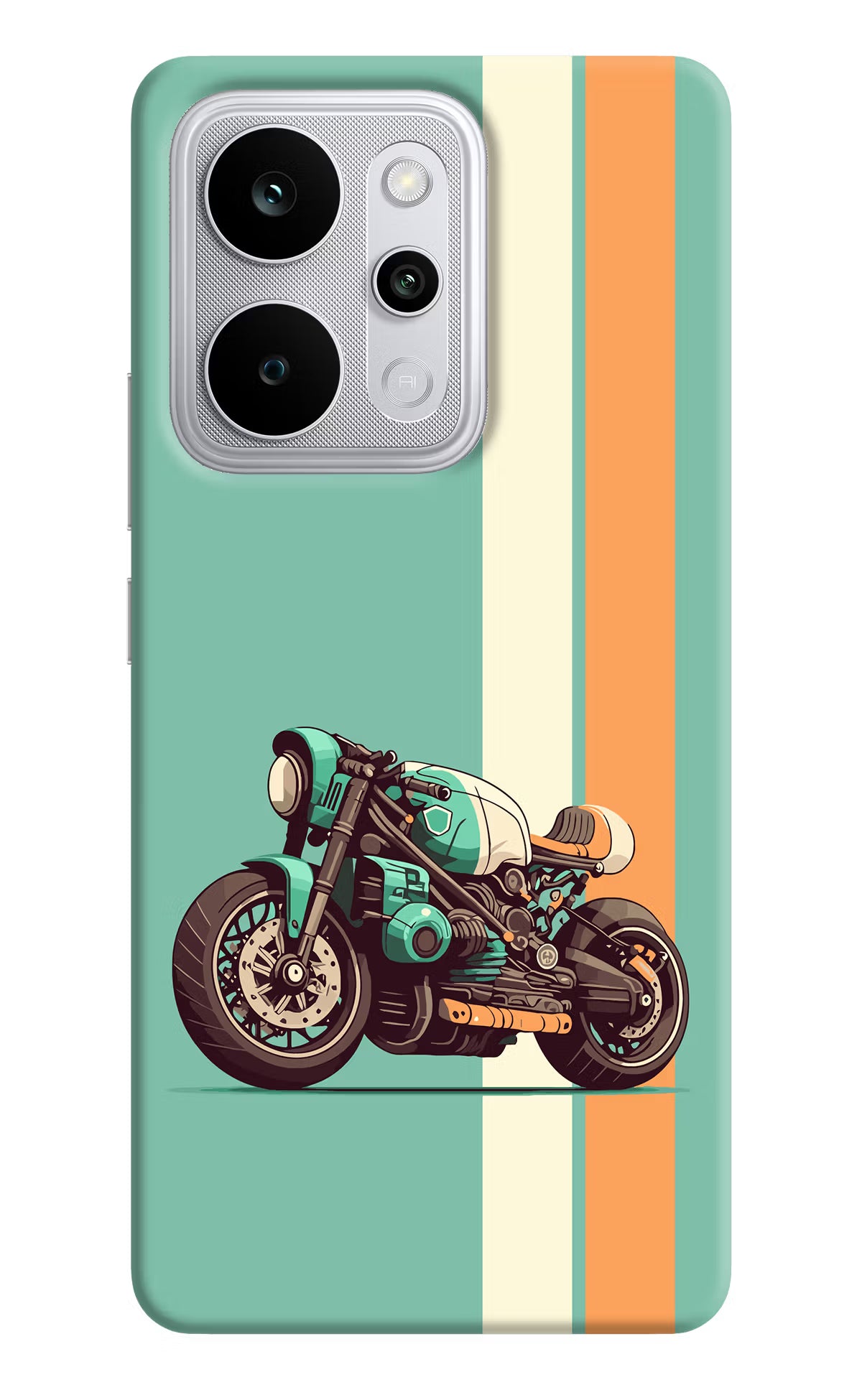 Striped Moto Drift Realme P4 Power 5G Back Cover