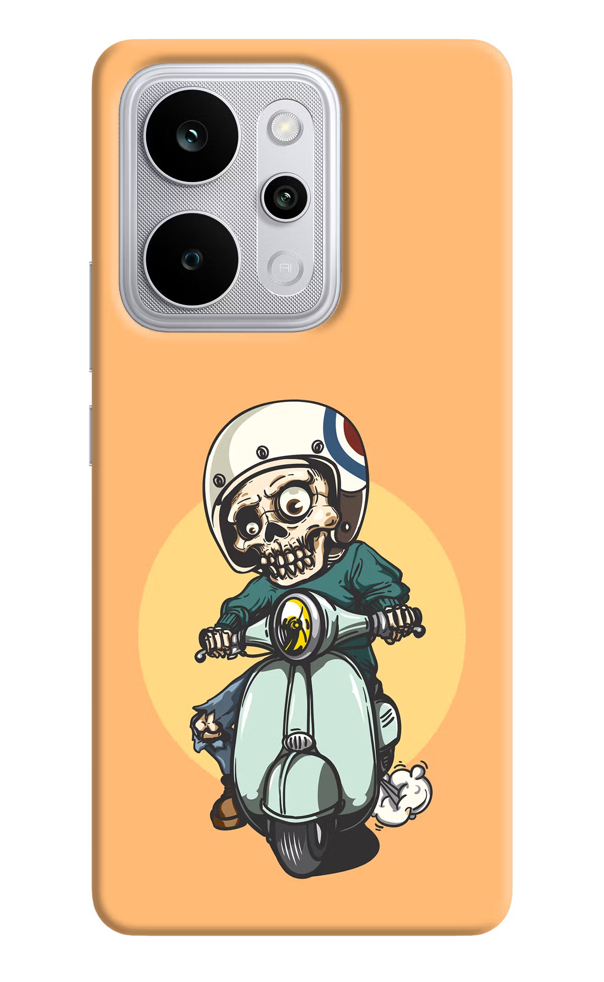 Undead Biker Realme P4 Power 5G Back Cover