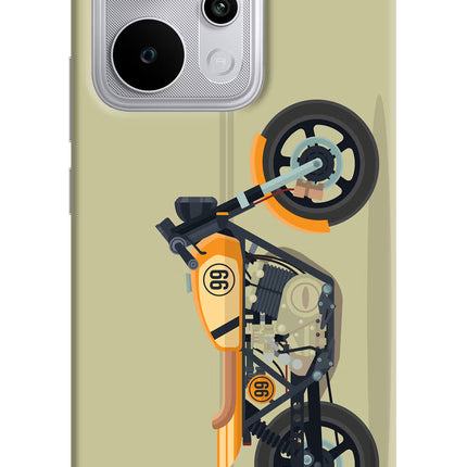 Vertical Speedster Realme P4 Power 5G Hard Case Back Cover by Casekaro
