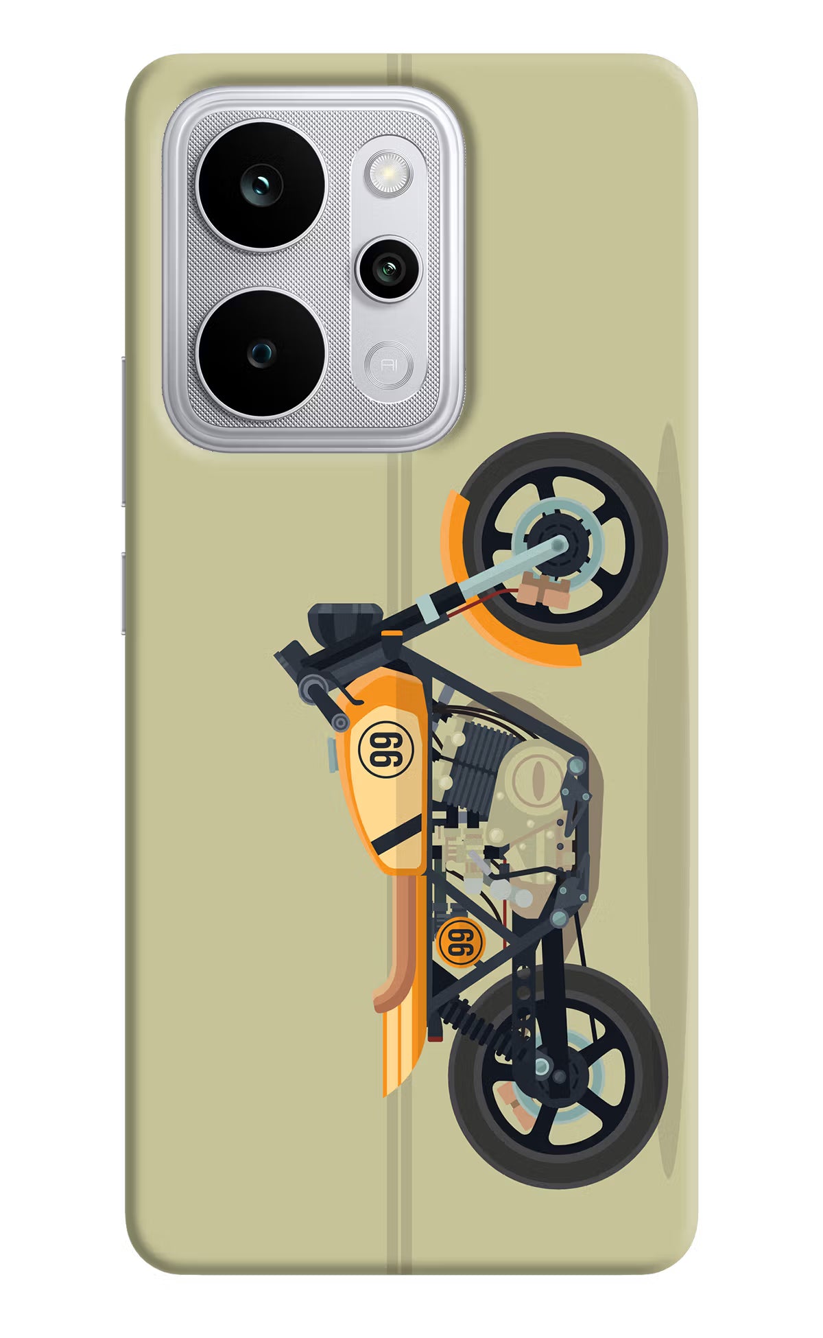Vertical Speedster Realme P4 Power 5G Back Cover