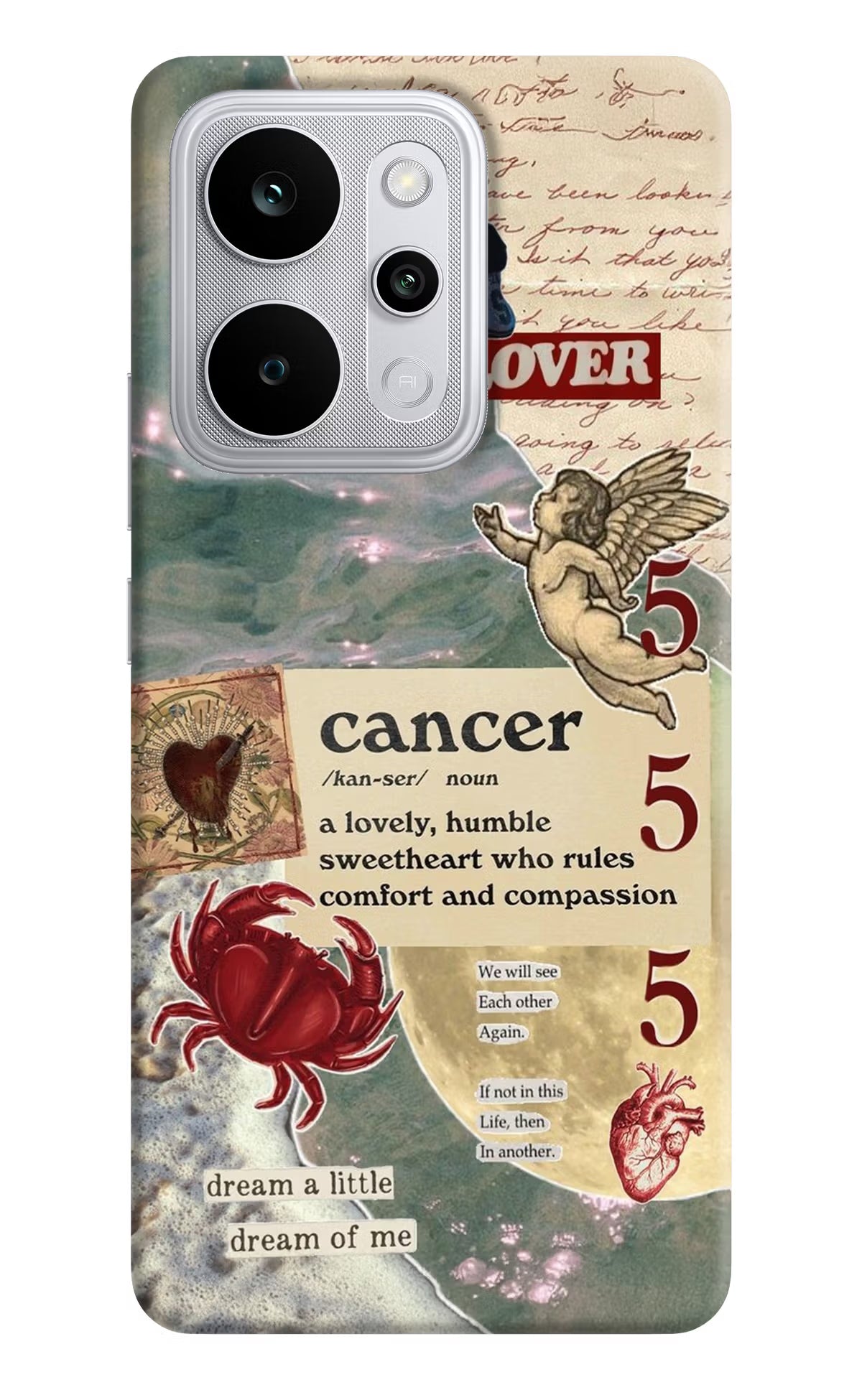 Cancer Zodiac Realme P4 Power 5G Back Cover