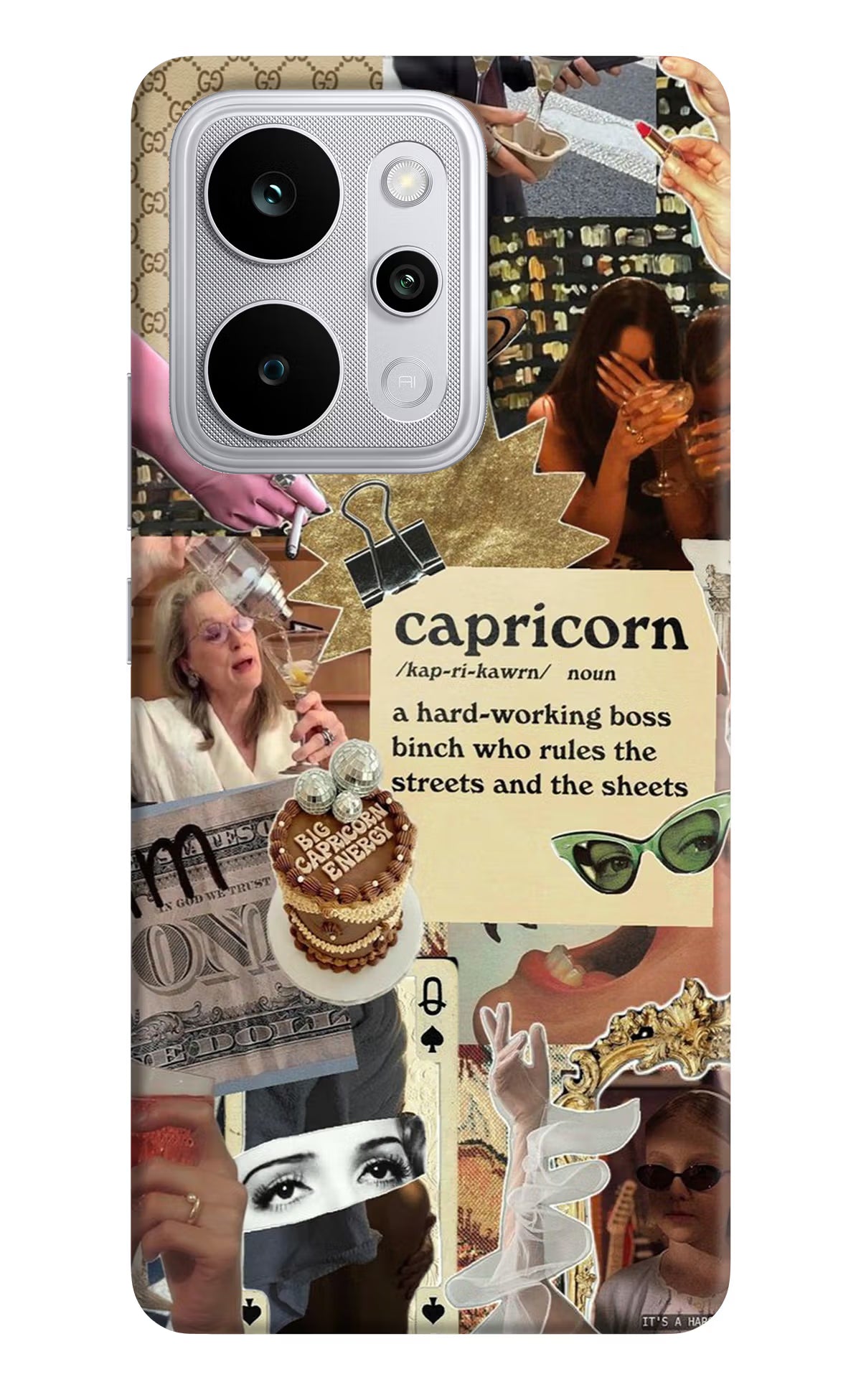 Capricorn Zodiac Realme P4 Power 5G Back Cover