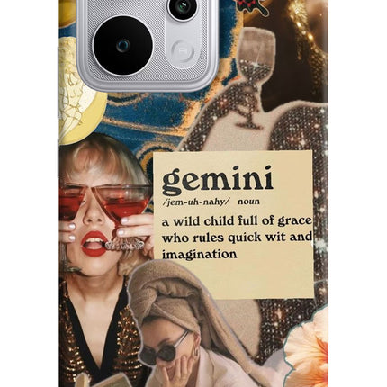 Gemini Zodiac Realme P4 Power 5G Hard Case Back Cover by Casekaro