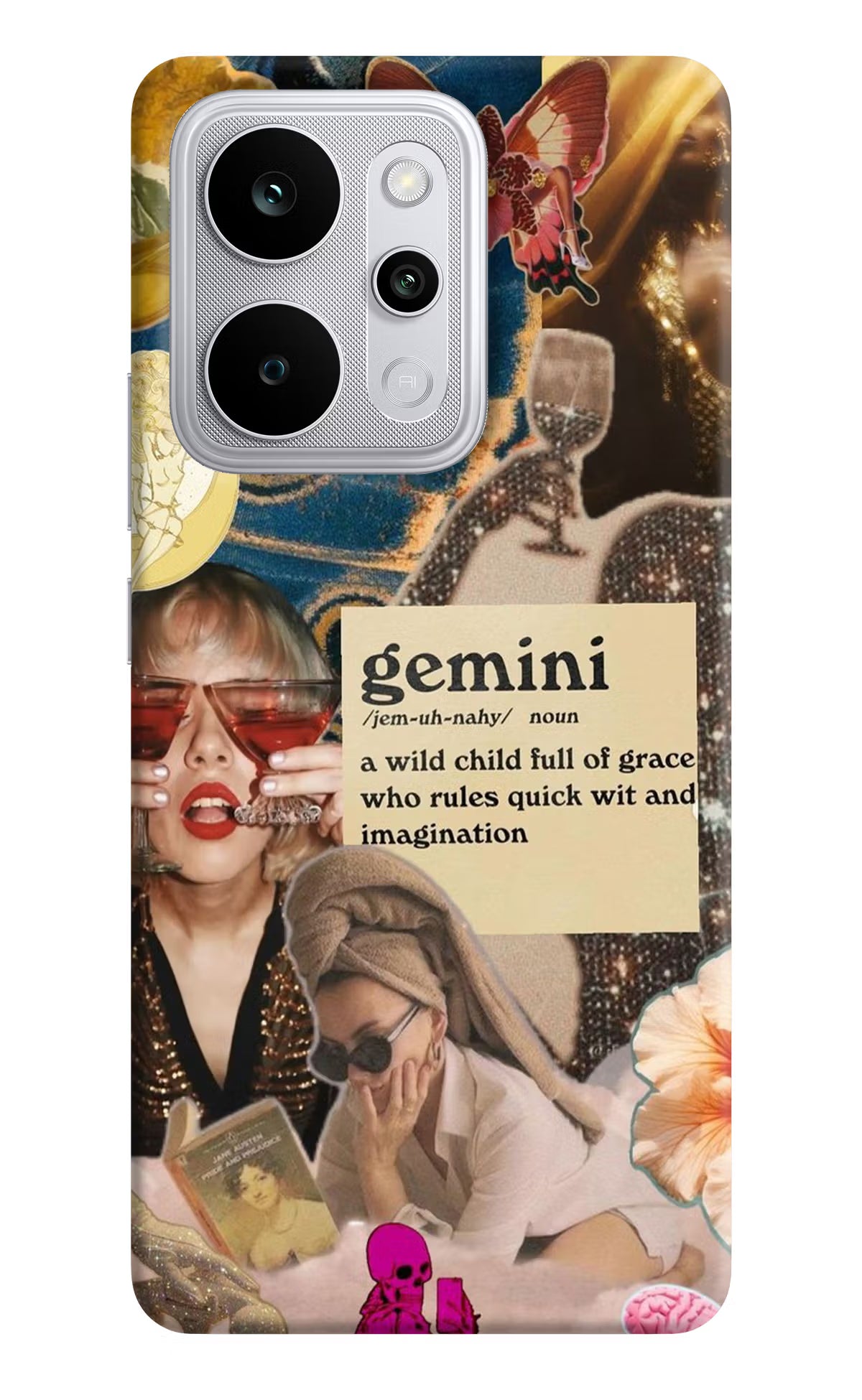 Gemini Zodiac Realme P4 Power 5G Back Cover