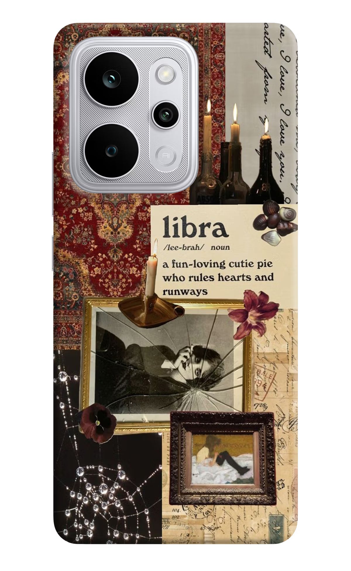 Libra Zodiac Realme P4 Power 5G Back Cover