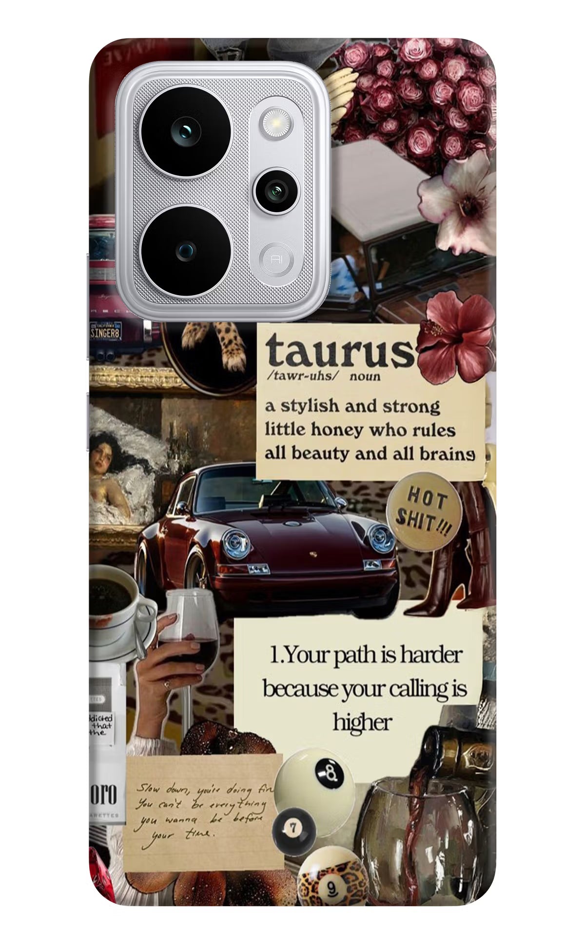 Taurus Zodiac Realme P4 Power 5G Back Cover