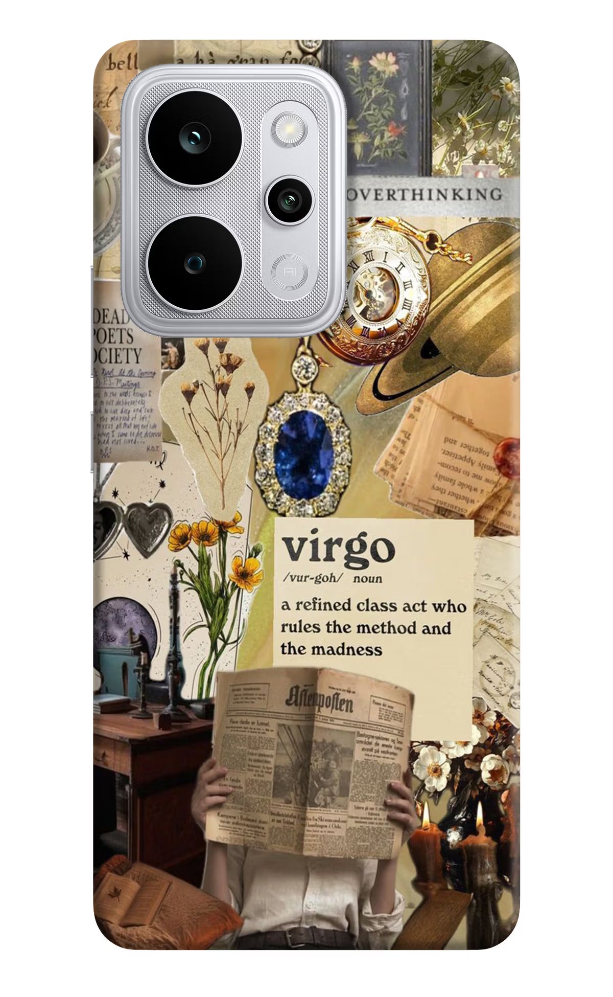 Virgo Zodiac Realme P4 Power 5G Back Cover
