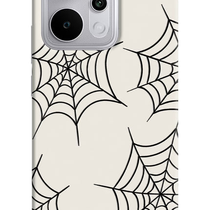 Spider Web Realme P4 Power 5G Hard Case Back Cover by Casekaro