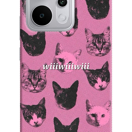 Pink Cats Realme P4 Power 5G Hard Case Back Cover by Casekaro
