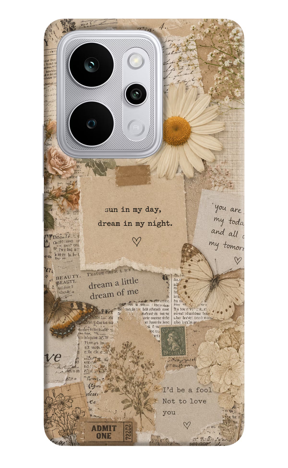 Vintage case Realme P4 Power 5G Back Cover
