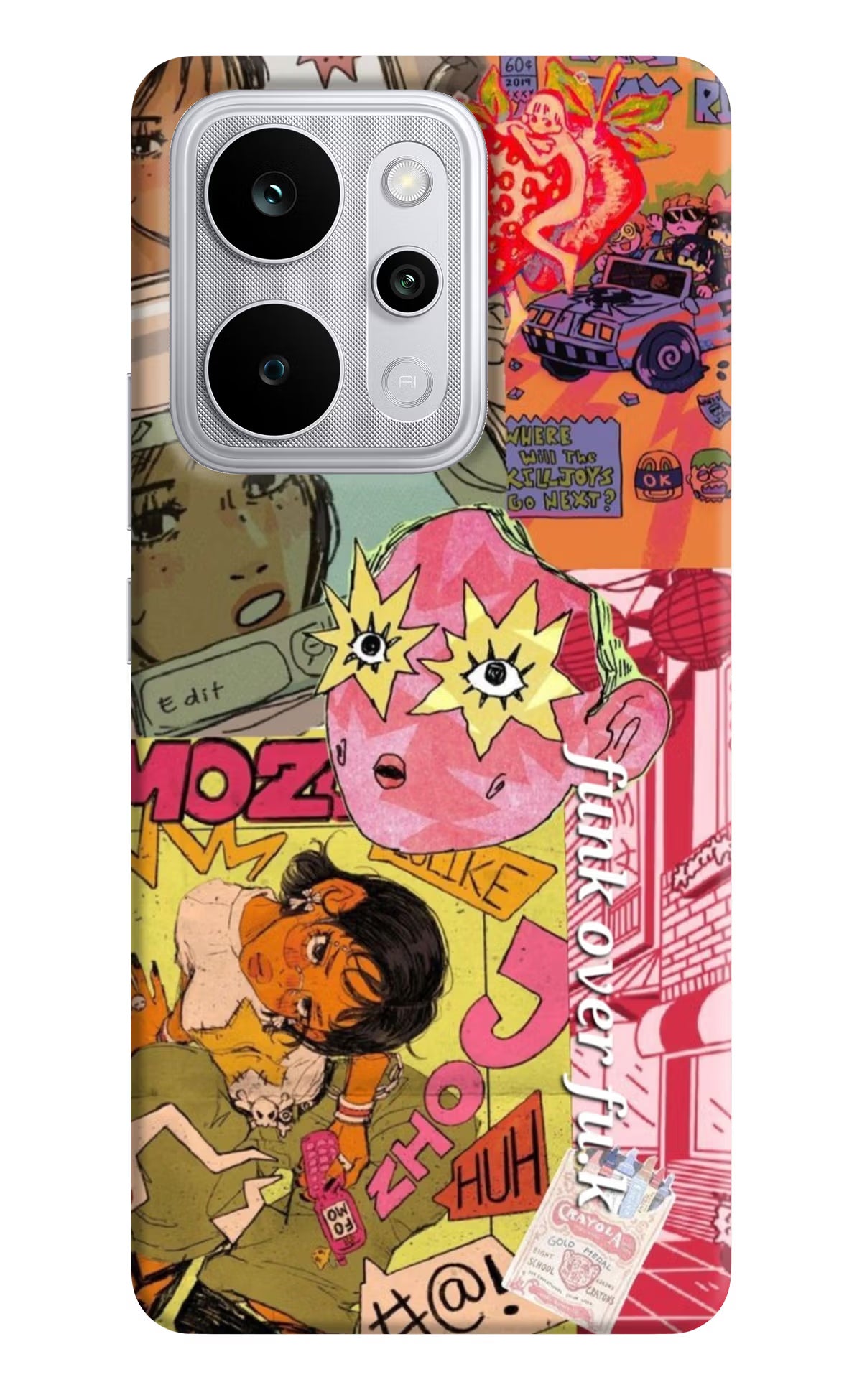 Funkover Realme P4 Power 5G Back Cover
