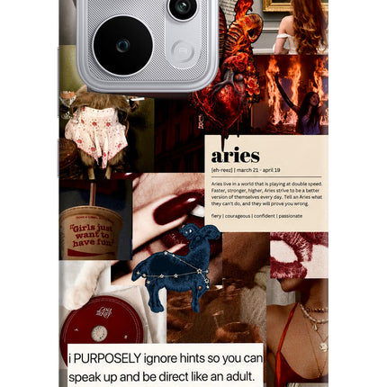 Zodiac Aries Realme P4 Power 5G Hard Case Back Cover by Casekaro