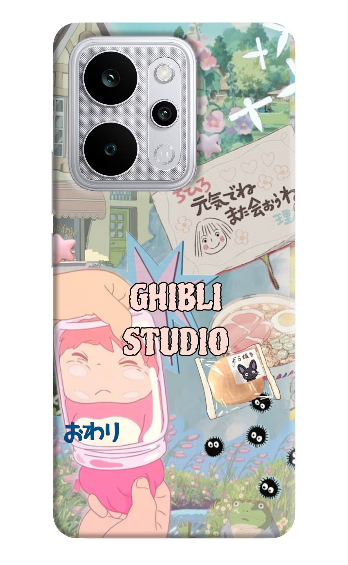 Studio Ghibli Realme P4 Power 5G Back Cover