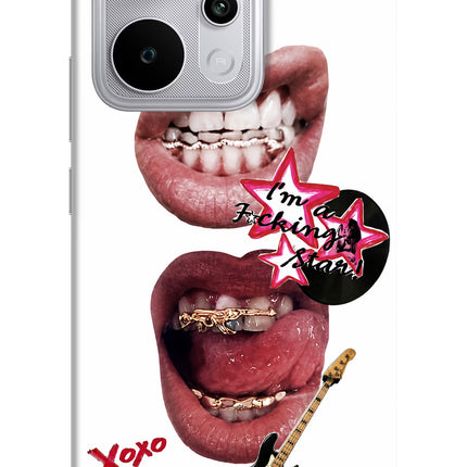 Rockstar Realme P4 Power 5G Hard Case Back Cover by Casekaro
