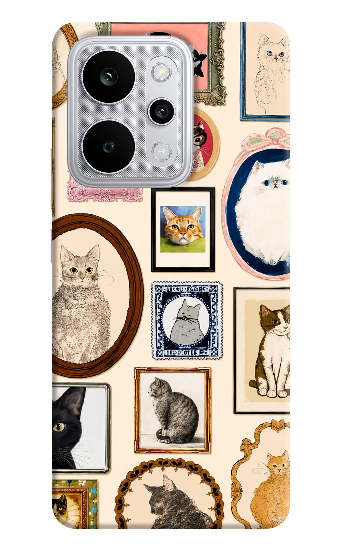 Mirror Cats Realme P4 Power 5G Back Cover