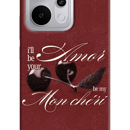 Velvet Cherry Realme P4 Power 5G Hard Case Back Cover by Casekaro