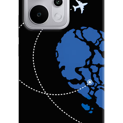 Love Orbit Realme P4 Power 5G Hard Case Back Cover by Casekaro