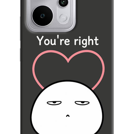 You're Right Realme P4 Power 5G Hard Case Back Cover by Casekaro