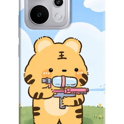 Tiger Treat Realme P4 Power 5G Hard Case Back Cover by Casekaro