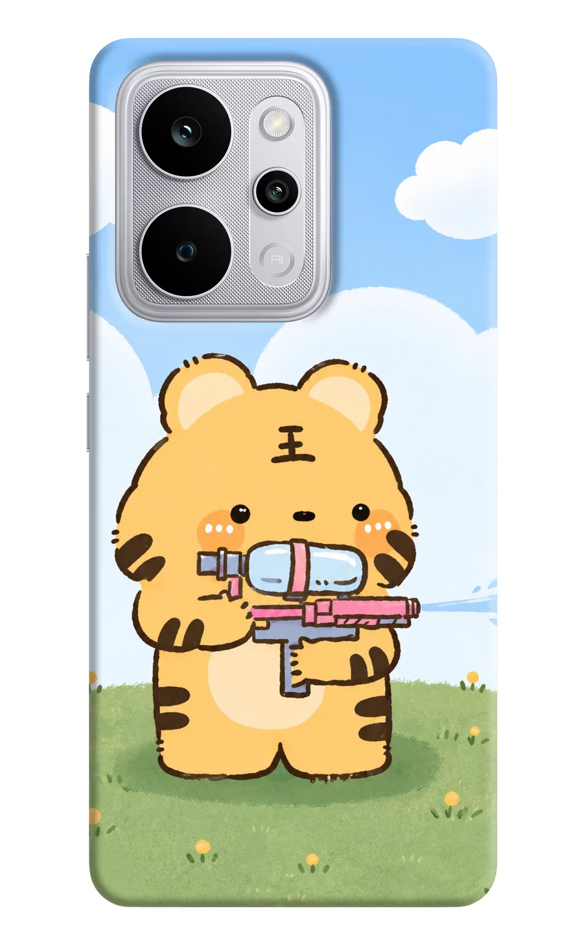 Tiger Treat Realme P4 Power 5G Back Cover