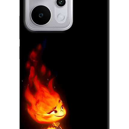 Ember Flame Realme P4 Power 5G Hard Case Back Cover by Casekaro